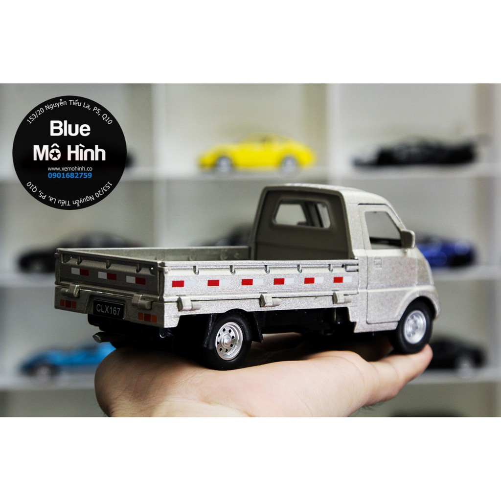 Blue mô hình | Xe mô hình xe tải chở hàng truck 1:32