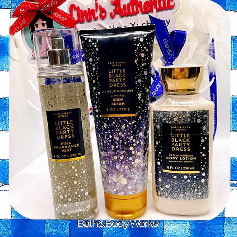 LITTLE BLACK PARTY DRESS- Xịt Thơm Toàn Thân Body Mist Bath &amp; Body Works Usa