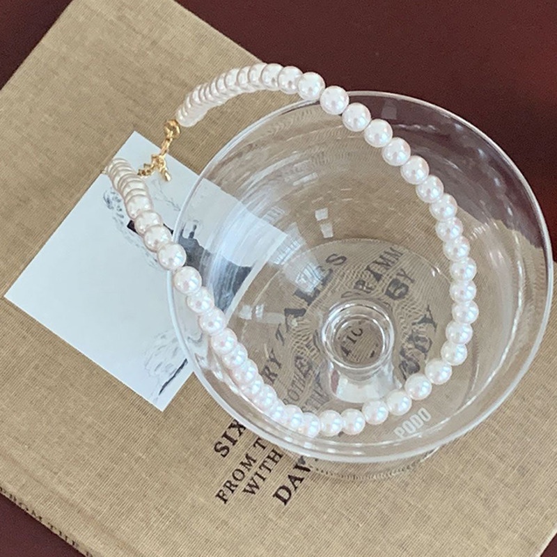 Vòng cổ Ngọc Trai Phong Cách Hàn Quốc Sang Trọng