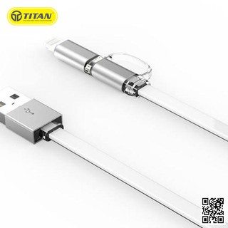 CÁP SẠC 2 TRONG 1 MICRO LIGHTNING TITAN CA12
