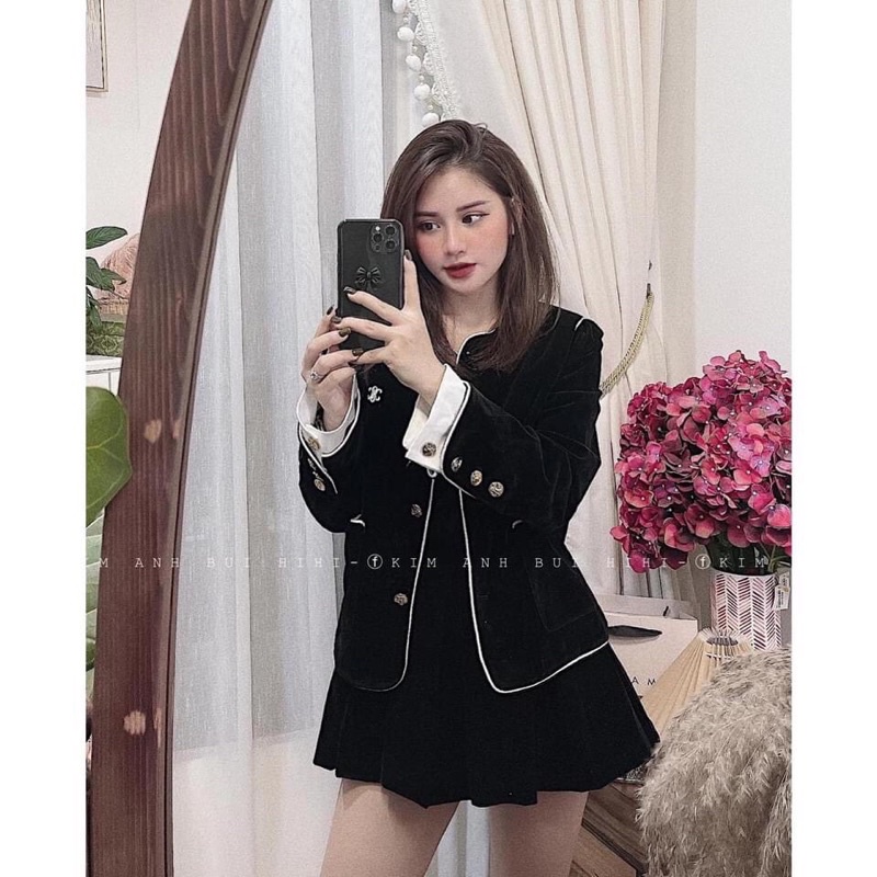 áo nhung khuy khâu | BigBuy360 - bigbuy360.vn