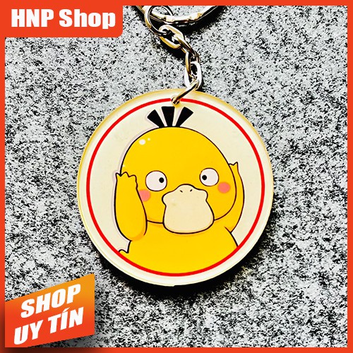 Móc Khóa Con Vịt cho Anh Em xe tải, Trend Con Vịt Bầu Ngơ Ngác ôm đầu