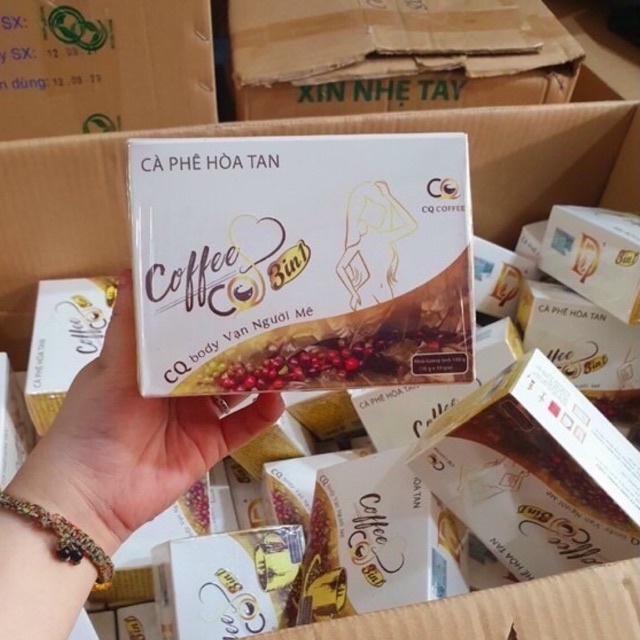 1 hộp cafe cq slim ( giảm cân)