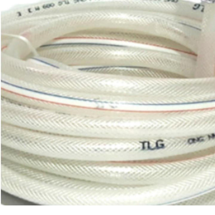 Vòi tưới cây rửa xe✔️❤️FREESHIP🚛 Bộ dây và vòi xịt tăng áp lực nươc gấp 3 lần loại 5m 236498-1 -  dây trắng