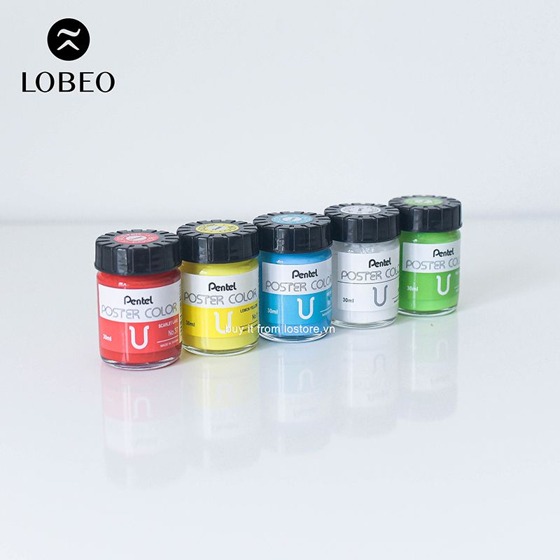 [Lỗ Store] Màu poster Pentel 30ml