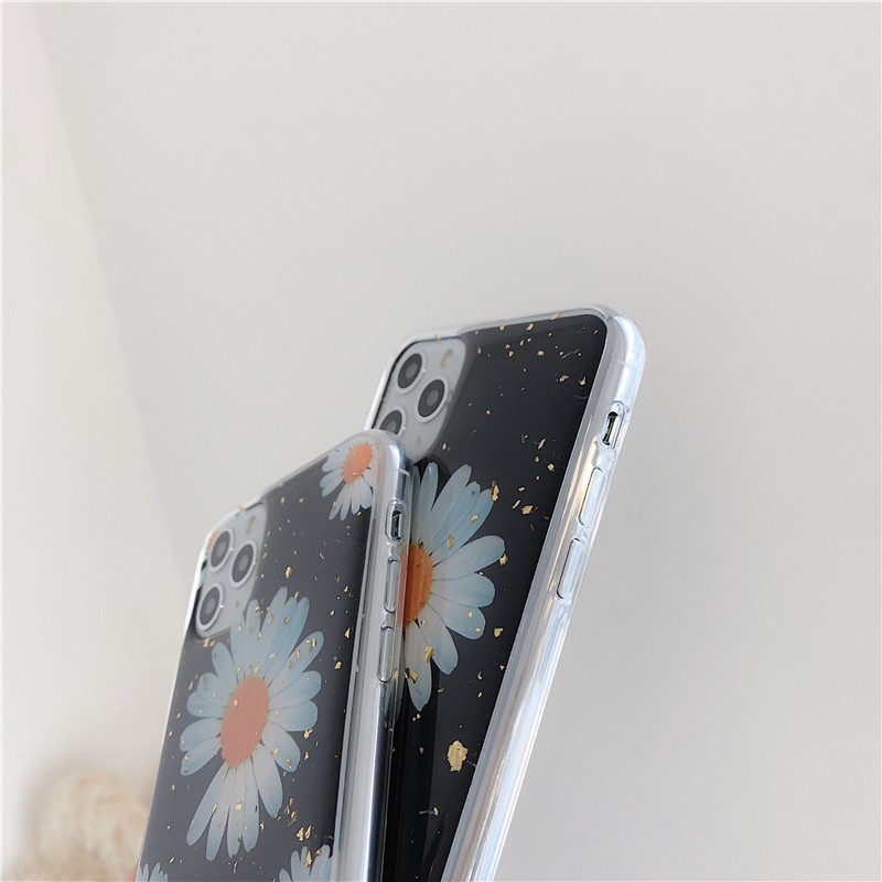 Ốp lưng Hoa cúc Daisy kim tuyến 6/6s/6plus/6splus/7/8/7plus/8plus/x/xs/xsmax/11/11promax S4-5