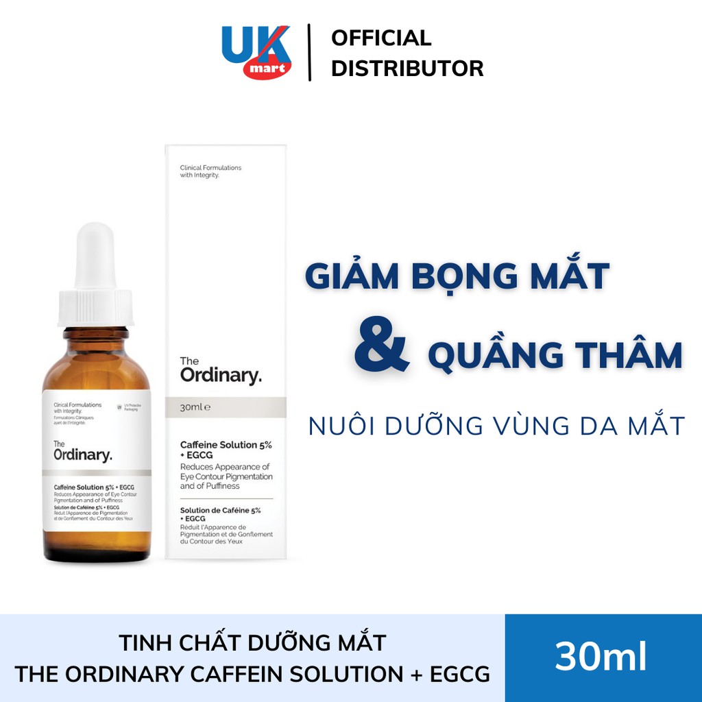 Tinh Chất Dưỡng Mắt The Ordinary Caffeine Solution 5% + EGCG 30ml