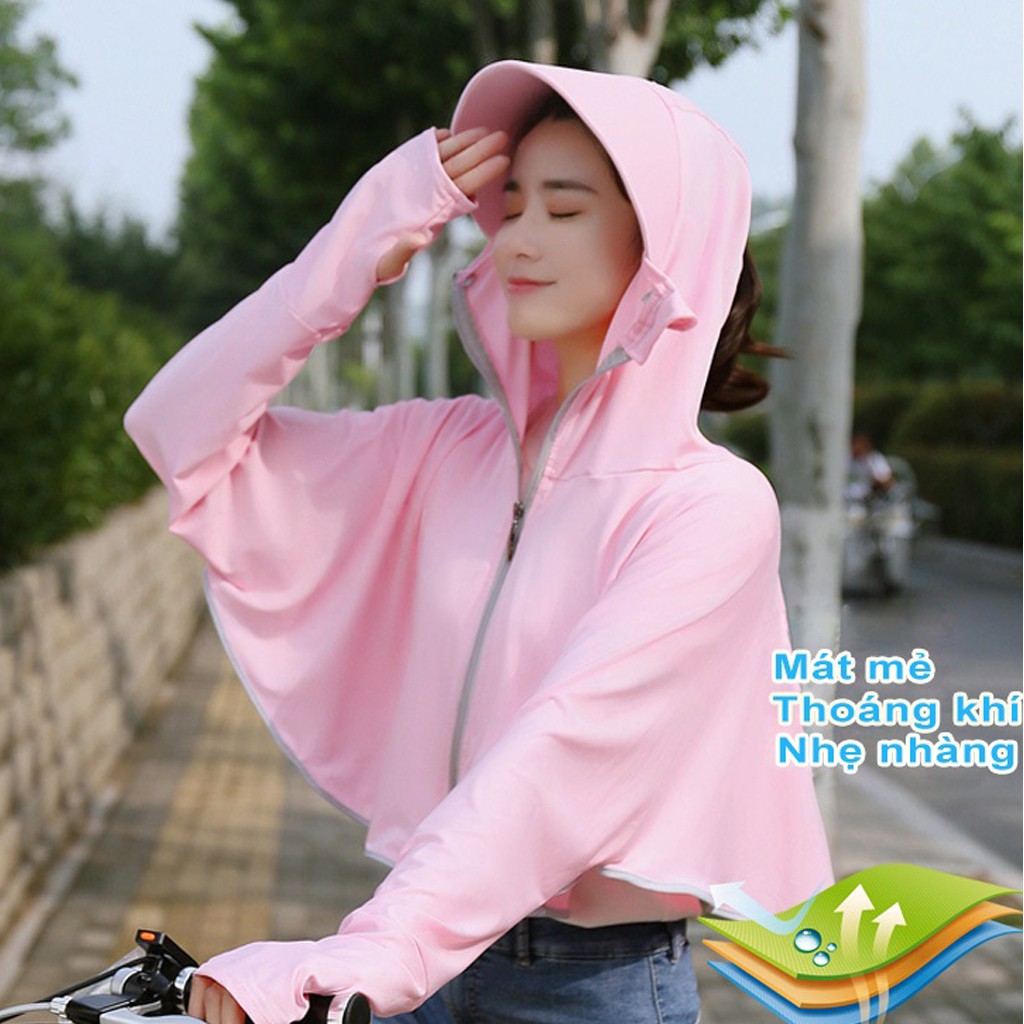 Áo chống nắng nữ chống tia UV - Hàng Quảng Châu Cao Cấp -KinaKino | BigBuy360 - bigbuy360.vn
