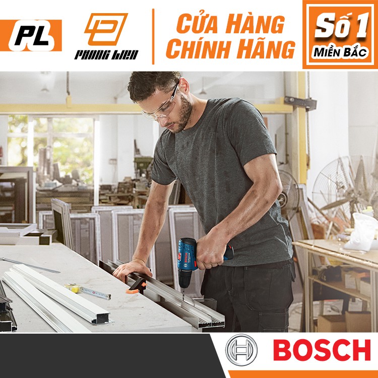 Máy khoan vặn vít dùng pin BOSCH GSR120-LI GEN II  - Hàng Chính Hãng