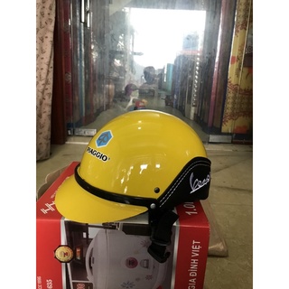 Mũ Bảo Hiểm Vespa lưỡi, vespa kính chính hãng được chọn màu