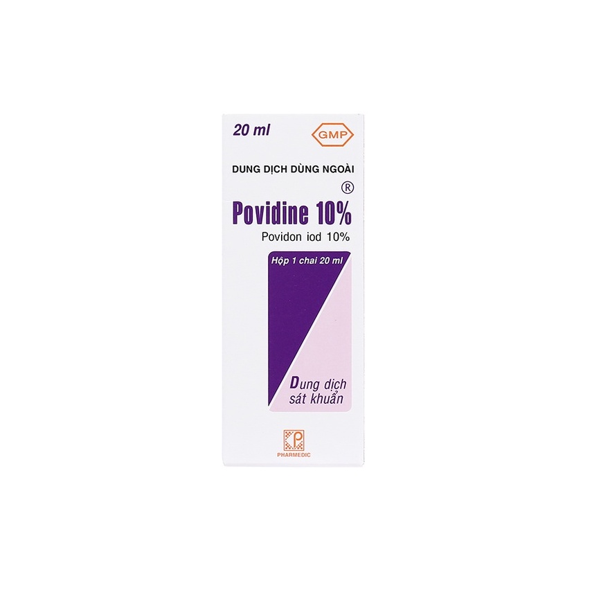 Dung Dịch Povidine 10% Sát Trùng Ngoài Da