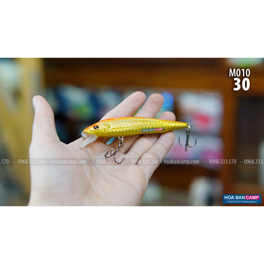 Mồi Lure Minnow FL M010 Floating | 95mm - 12g