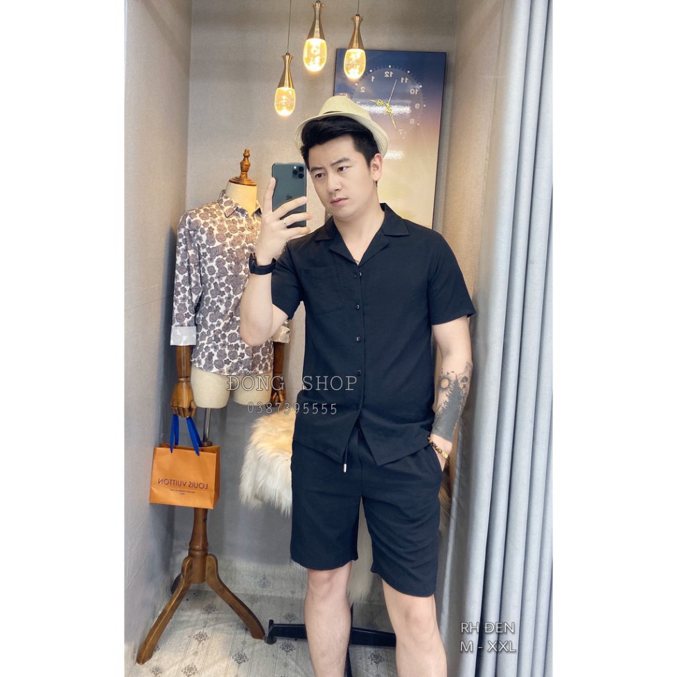 Bộ Đũi Cổ Vest Mùa Hè Cao Cấp 2021 | BigBuy360 - bigbuy360.vn