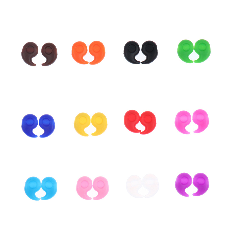 Mới Set 5 Cặp Kẹp Giữ Mắt Kính Chống Trượt Bằng Silicon Giá Đỡ