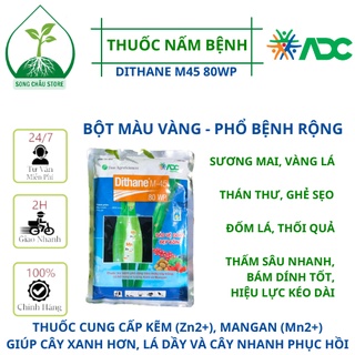 Dithane m45 80wp - 250gr - thuốc trừ nấm bệnh phổ rộng - new