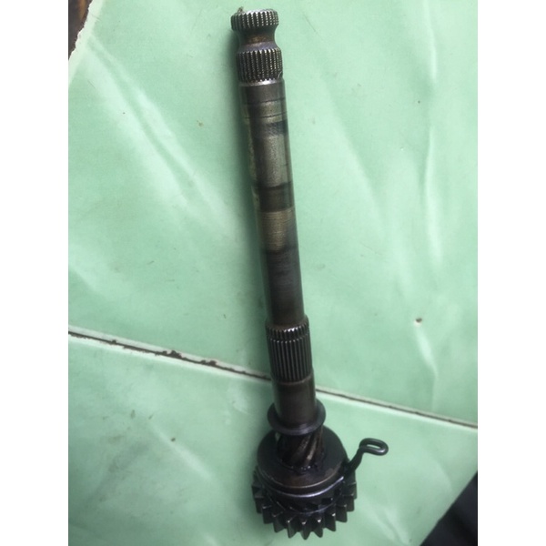 Bộ bánh xe và ty bơm nhớt Wave100 hay Dream hàng rã theo xe Zin