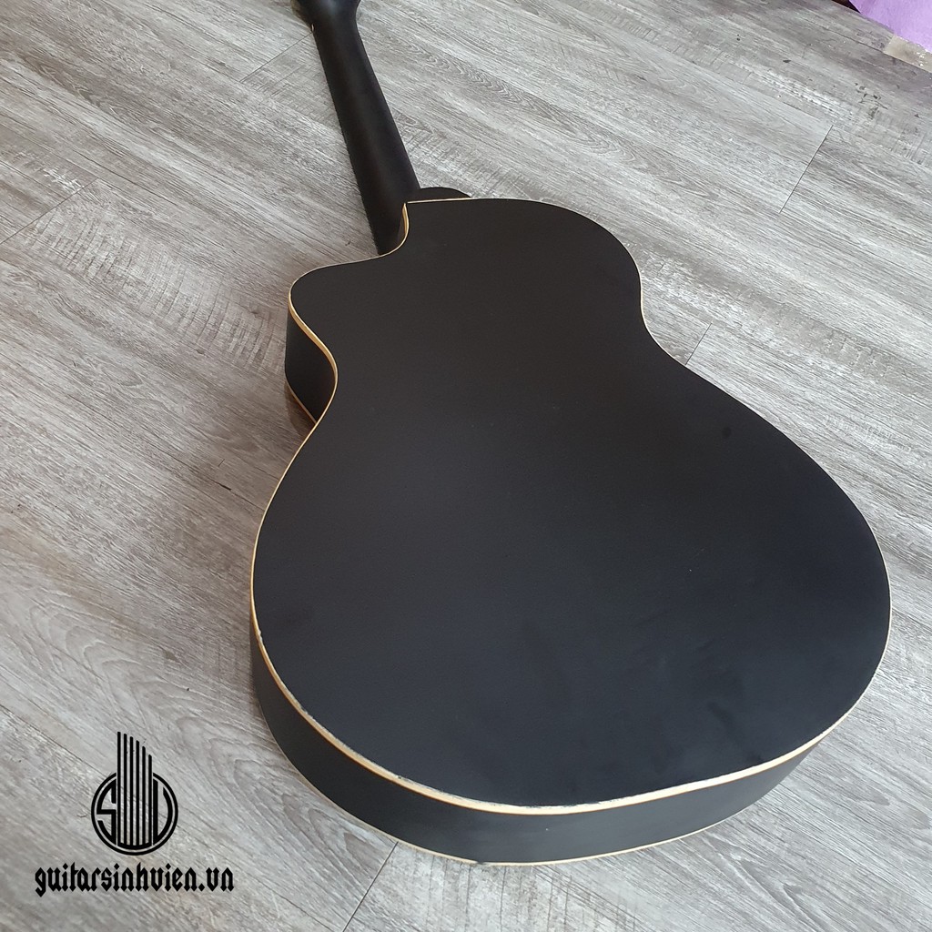 Đàn guitar mini Size 3/4 SV-A1MIN acoustic dây sắt có ty chỉnh - Đàn thiết kế nhỏ gọn dễ cầm tập