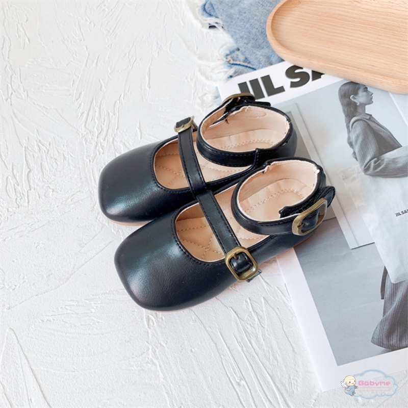 Xăng đan Đế Mềm Màu Trơn Dành Cho Bé Gái