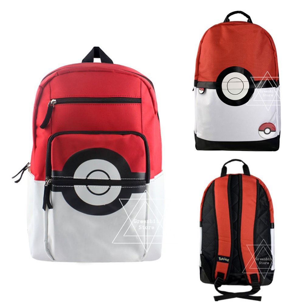 Balo đi học in hình Pokemon Go sáng tạo