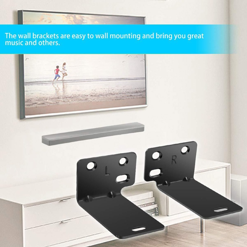 1 Cặp Giá Đỡ Gắn Tường Thông Dụng Cho SoundPress 300 Soundbar