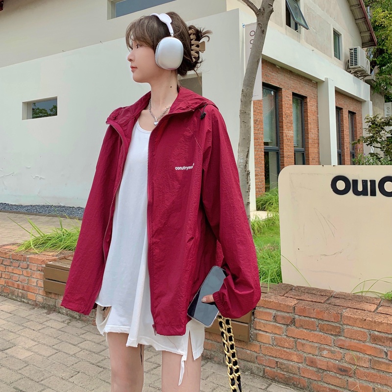 SUXI Áo Khoác Chống Nắng Dáng Rộng Thoáng Khí Thời Trang Mùa Thu Cho Nam Và Nữ