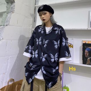😌💥 Áo sơ mi bươm bướm