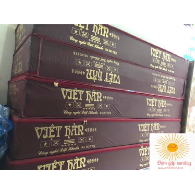 [FREE SHIP] Đệm bông ép Việt Hàn từ 1m2 đến 1m8 (ảnh thật tự chụp)