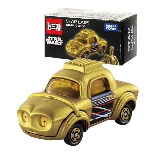 Xe mô hình đồ chơi TOMICA SC-04 Star Cars C-3Po (1:64) TAKARA TOMY