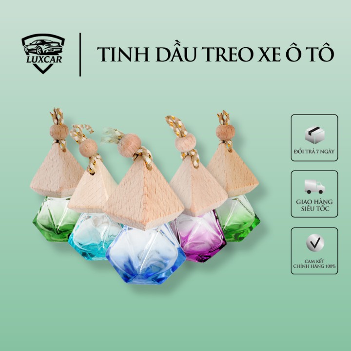 Tinh dầu treo xe nguyên chất 100% | LUXCAR hương vị đặc trưng chọn lọc