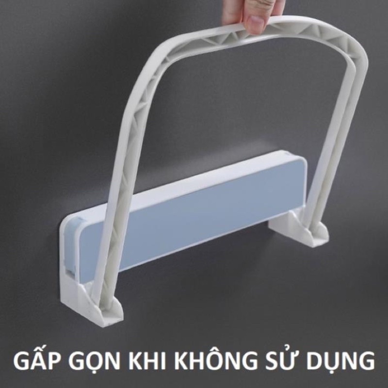 Giá Gác Chậu 0518 Nhà Tắm Dính Tường Gấp Gọn Tiện Lợi Cam Homeware