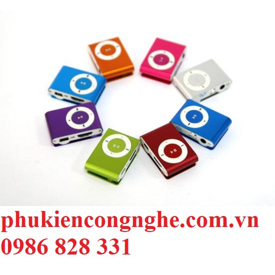 Máy nghe nhạc MP3 vỏ nhôm