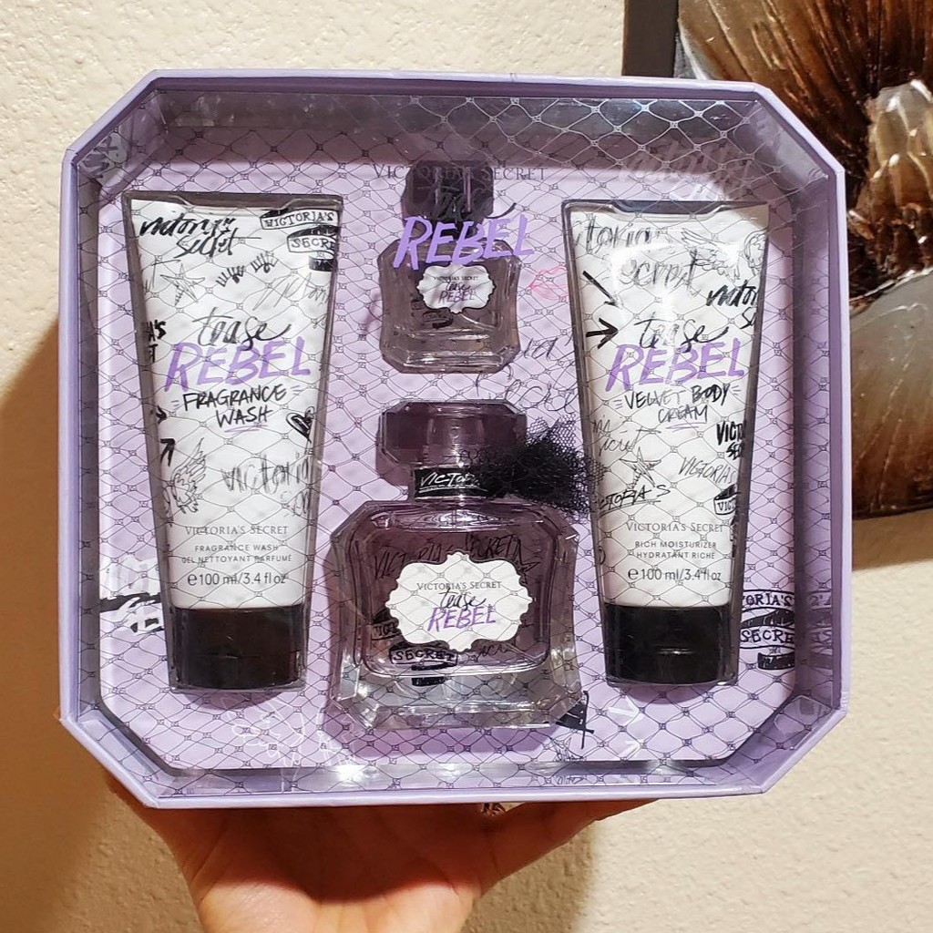 Set Nước hoa, Kem dưỡng thể & Sữa tắm Victoria's Secret Tease Rebel | BigBuy360 - bigbuy360.vn
