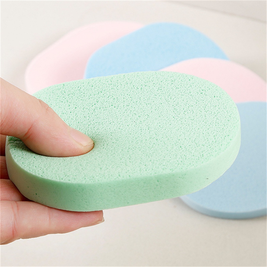 Set 2 Miếng Bọt Biển Rửa Mặt Làm Sạch Sâu Tiện Dụng