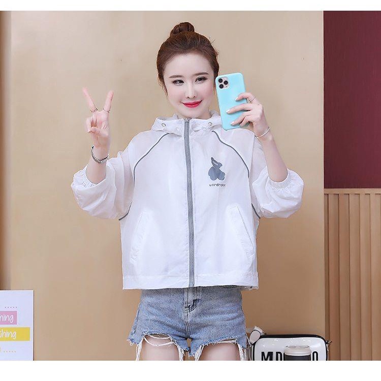 Áo Khoác Cardigan Có Mũ Trùm Chống Nắng Chống Tia UV Thời Trang Mùa Hè Cho Nữ
