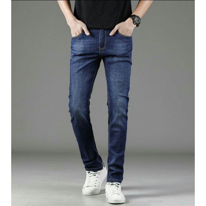 quần jean nam co giãn ống côn | BigBuy360 - bigbuy360.vn