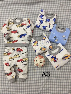 Combo 6 bộ nỉ bông