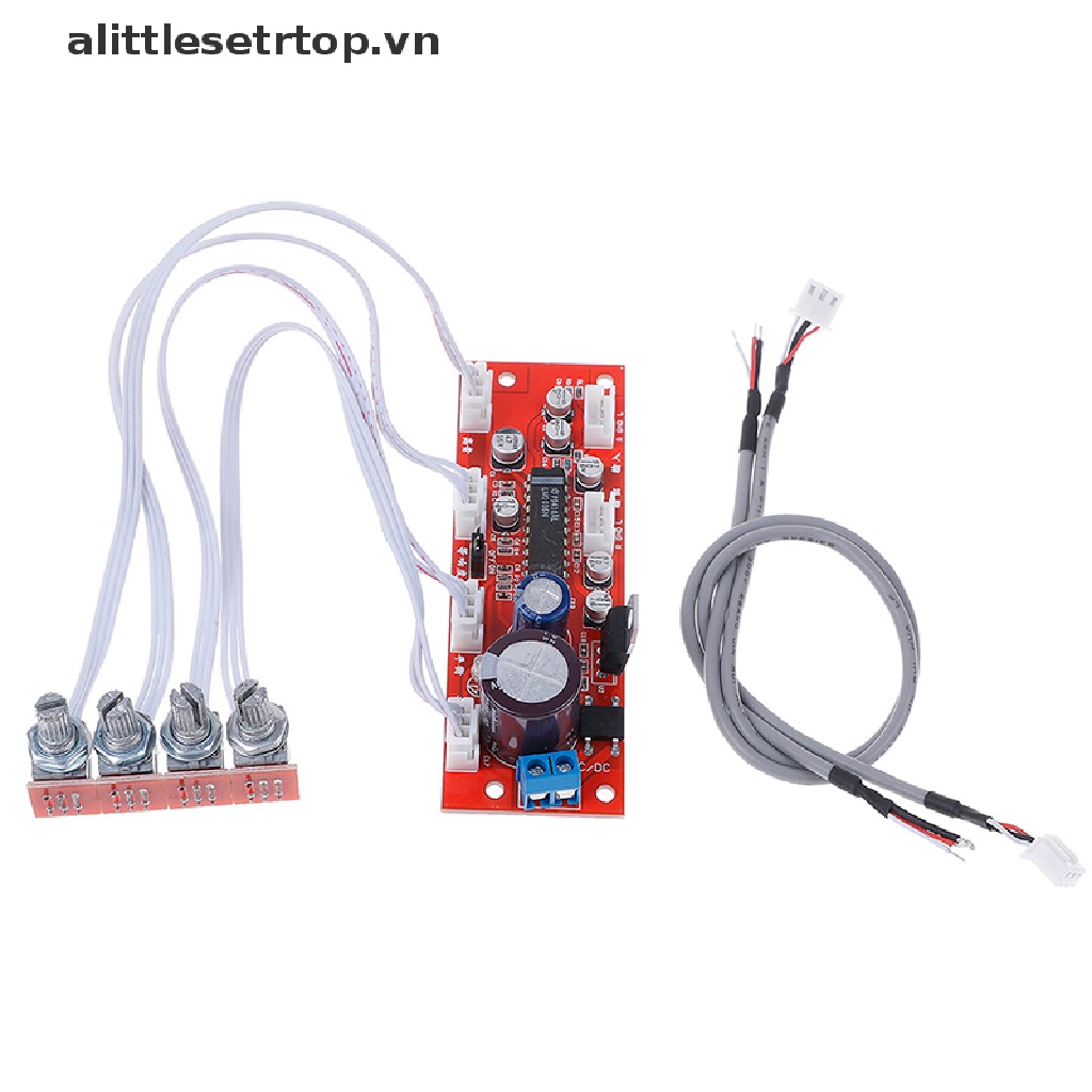 Bảng Mạch Chiết Áp LM1036 Cân Bằng Âm bass Mới