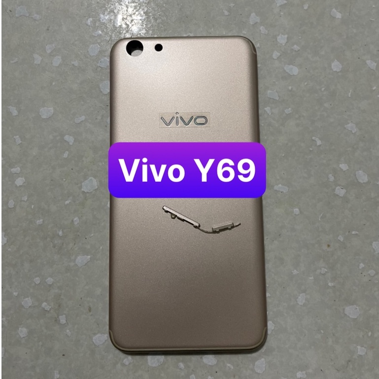 bộ vỏ Vivo Y69 - bộ gồm lưng vỏ,xương máy và phím