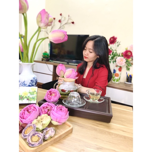 Trà Sen Hồ Tây sấy lạnh