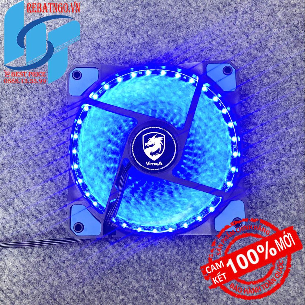Fan Case Vitra Frost 12CM 15 LED
