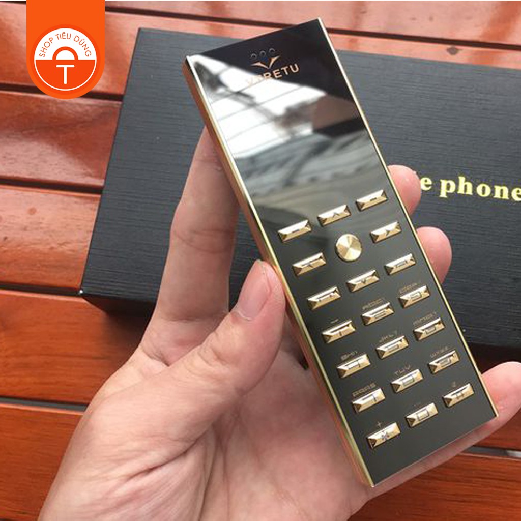 Điện Thoại V01 - V02 - V03 Màu Vàng Sang Trọng 2 Sim 2 Sóng Online | BigBuy360 - bigbuy360.vn