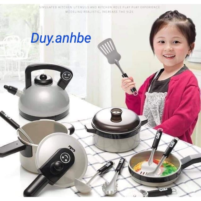 Đồ chơi nấu ăn size to cho bé