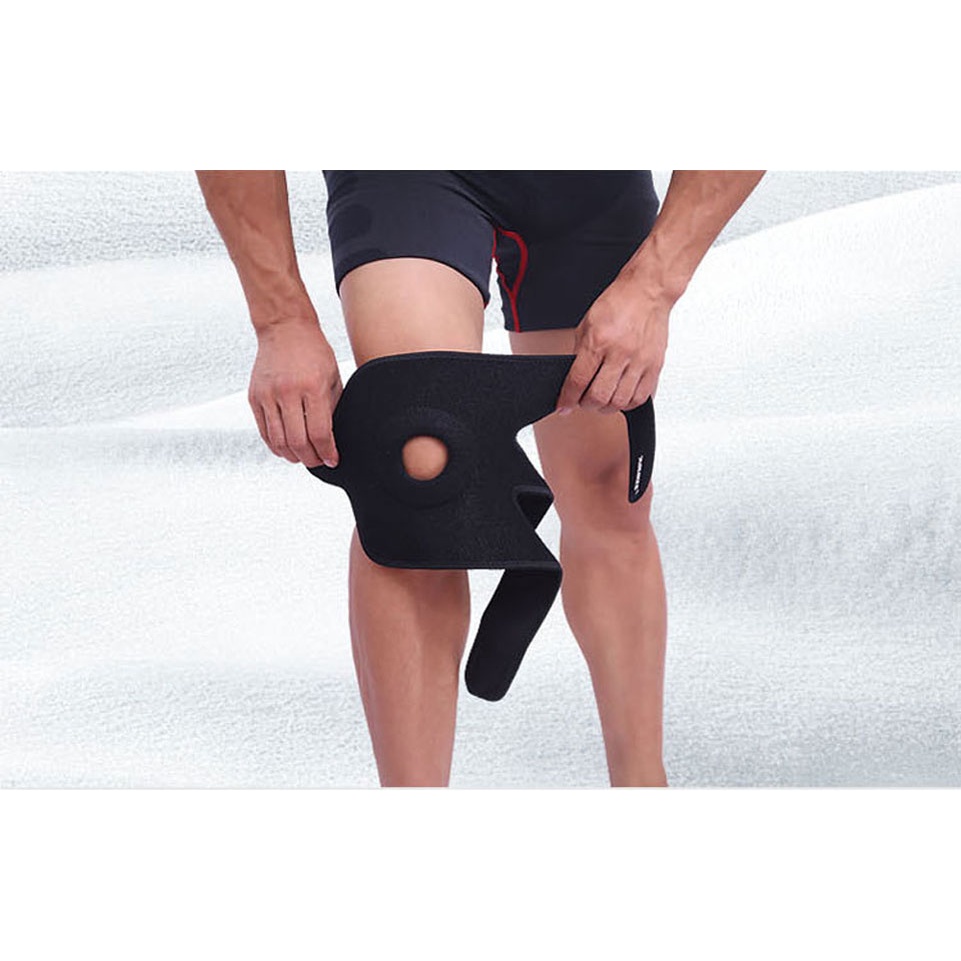 Đai bó gối GOOD FIT GF523K freesize bảo vệ khớp gối khi chơi thể thao, vận động mạnh