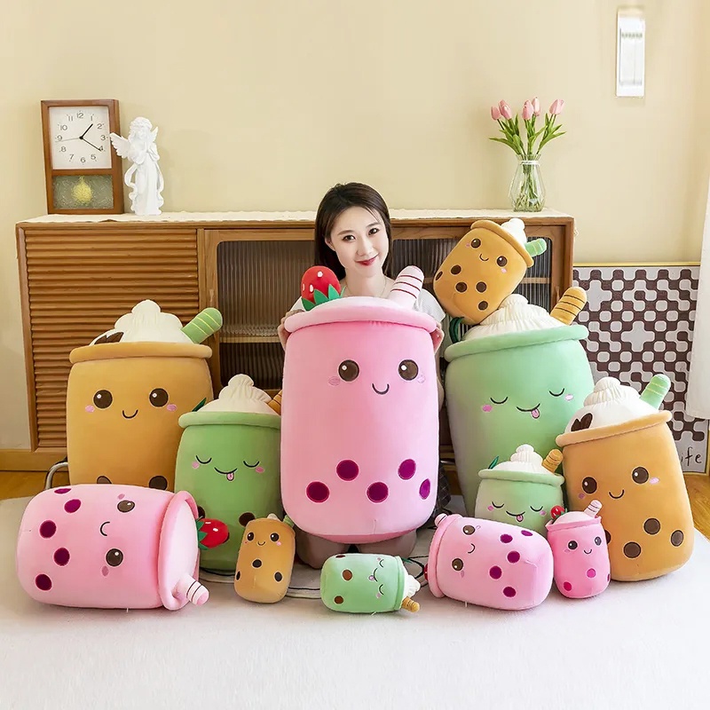 Gối Tựa Lưng Nhồi Bông Mềm Mại Họa Tiết Hoạt Hình Dễ Thương