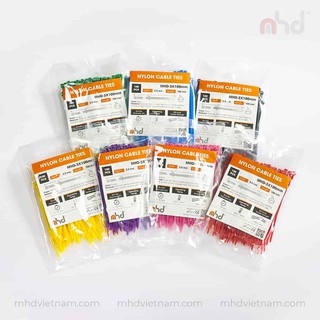 Dây rút nhựa MHD 3*100 đủ màu