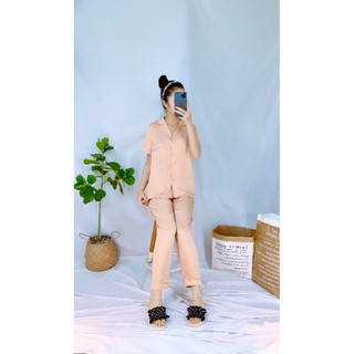 Bộ lụa vic vải dư xịn xò chạm mát rủ mềm mê
