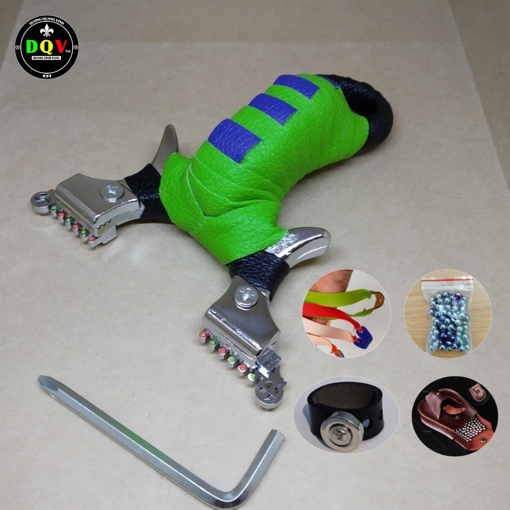 BỘ NÁ CAO SU ONE HIT CÁN THÉP kèm phụ kiện