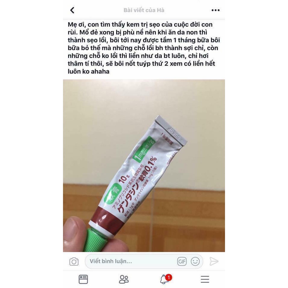 triị sẹo nhật siêu hiệu quả hàng chính hãng