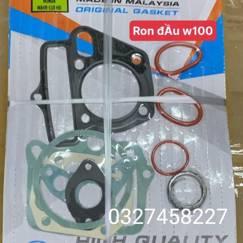 Bộ ron, gioăng đầu bò quylat xe Wave thái 110,Future 1