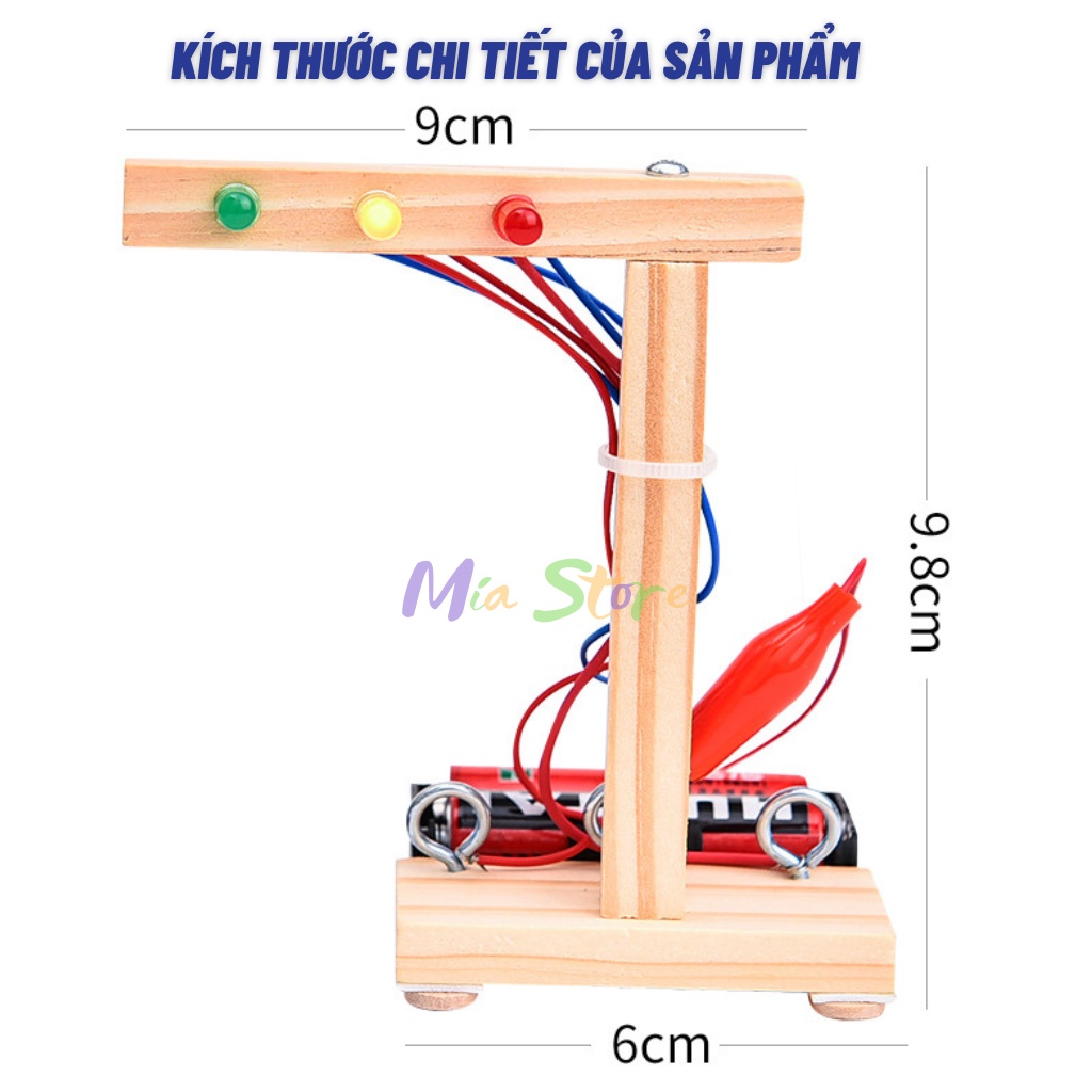 Đồ chơi sáng tạo STEM PHÁT MINH ĐÈN GIAO THÔNG , Đồ chơi DIY| Giáo dục STEAM